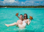 Hochzeit in der Dominikanischen Republik auf der Insel Saona {Victoria and Denis}