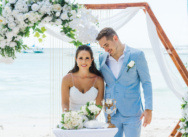 Hochzeit auf der Insel Saona in der Dominikanischen Republik (Flavia und Bruno)