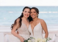Elianne & Lidie: Traumhafte gleichgeschlechtliche Hochzeit im Zoho Beach Club, Punta Cana