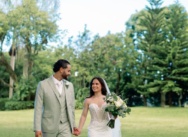 Hochzeit von Daphne und Emmanuel im Pinar Dorado, Jarabacoa