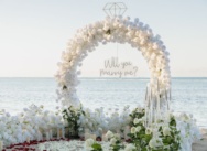 Romantischer Heiratsantrag in Punta Cana für Vijay & Amman