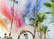 <h2 style="text-align: center;">Strandhochzeit in Punta Cana mit Familie und Freunden</h2>